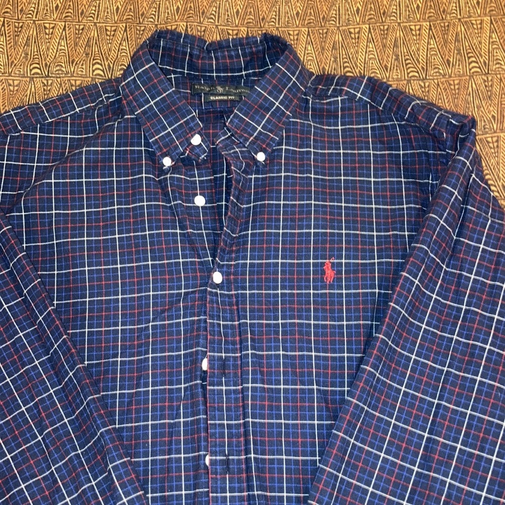 Polo By Ralph Lauren Plaid Shirt XL - Picture 2 of 3